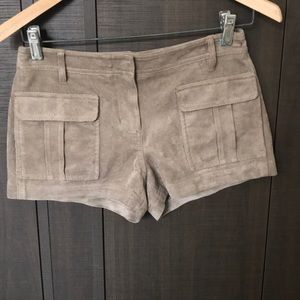 BCBGMaxazria “HARRIS” Suede Shorts!! Size: 0